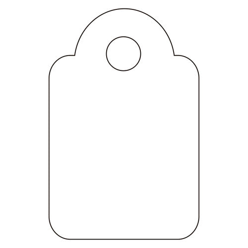 Apli Handwriting Strung Tickets 13 x 20mm Box of 1000