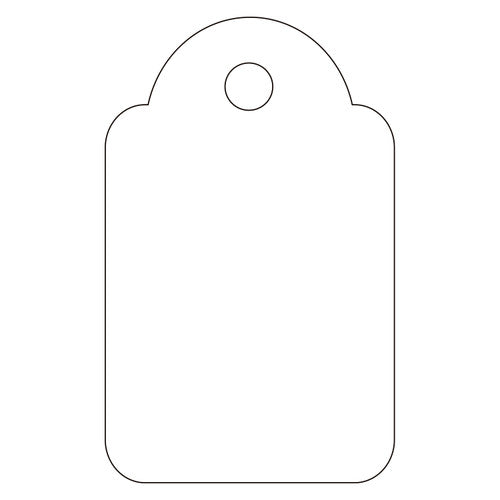 Apli Handwriting Strung Tickets 18 x 29mm Box of 1000
