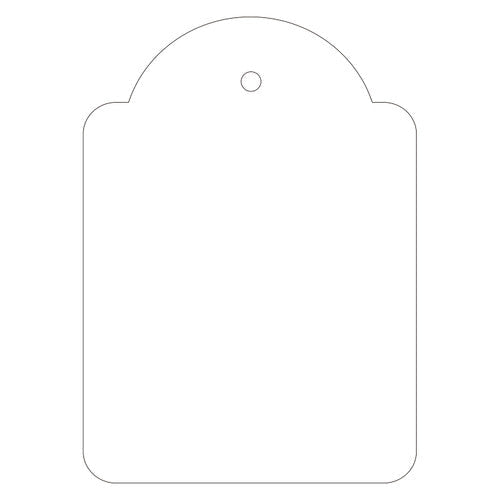 Apli Handwriting Strung Tickets 50 x 70mm Box of 400