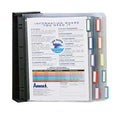 Flippa Wall Display - 10 Panel Top Opening Clear & Bracket