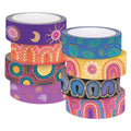 Zart Contemporary Indigenous Washi Tape Pack of 8