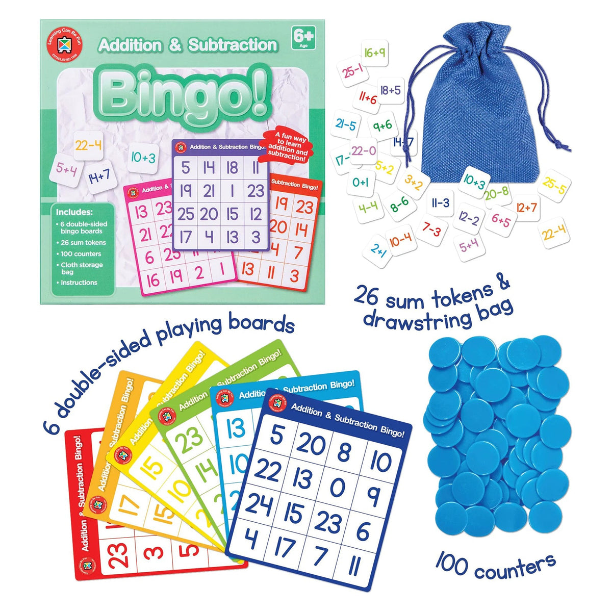 Addition and Subtraction Bingo