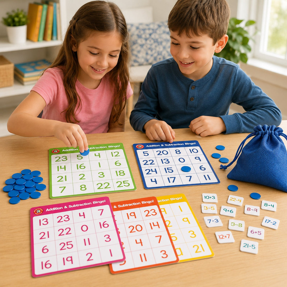 Addition and Subtraction Bingo