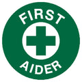 AeroSupplies First Aider Sticker 5 x 5cm Sheet/5