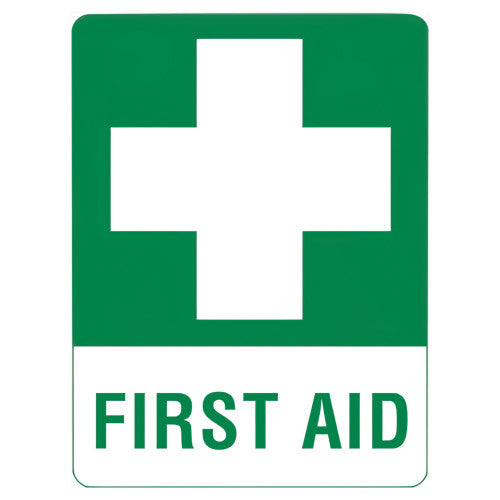 Aero Healthcare First Aid Sticker 10 x 14cm