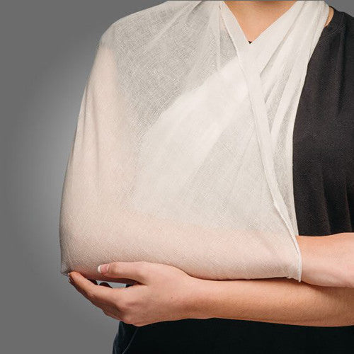 AeroBand Cotton Calico Triangular Bandage 110 x 110 x 155cm Bag/10