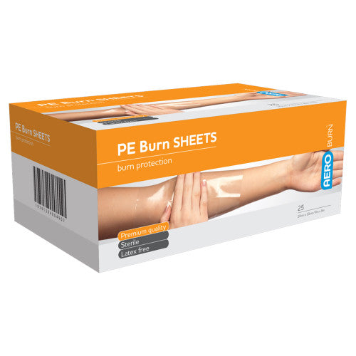 AeroBurn Polyethylene Burn Sheet 20 x 20cm Box/25