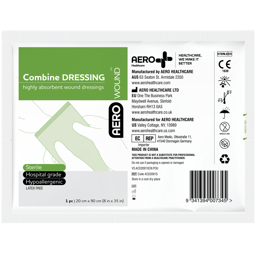AeroWound Combine Dressing 20 x 90cm