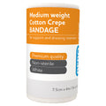 AeroCrepe Medium Cotton Crepe Bandage 7.5cm x 4M Wrap/12