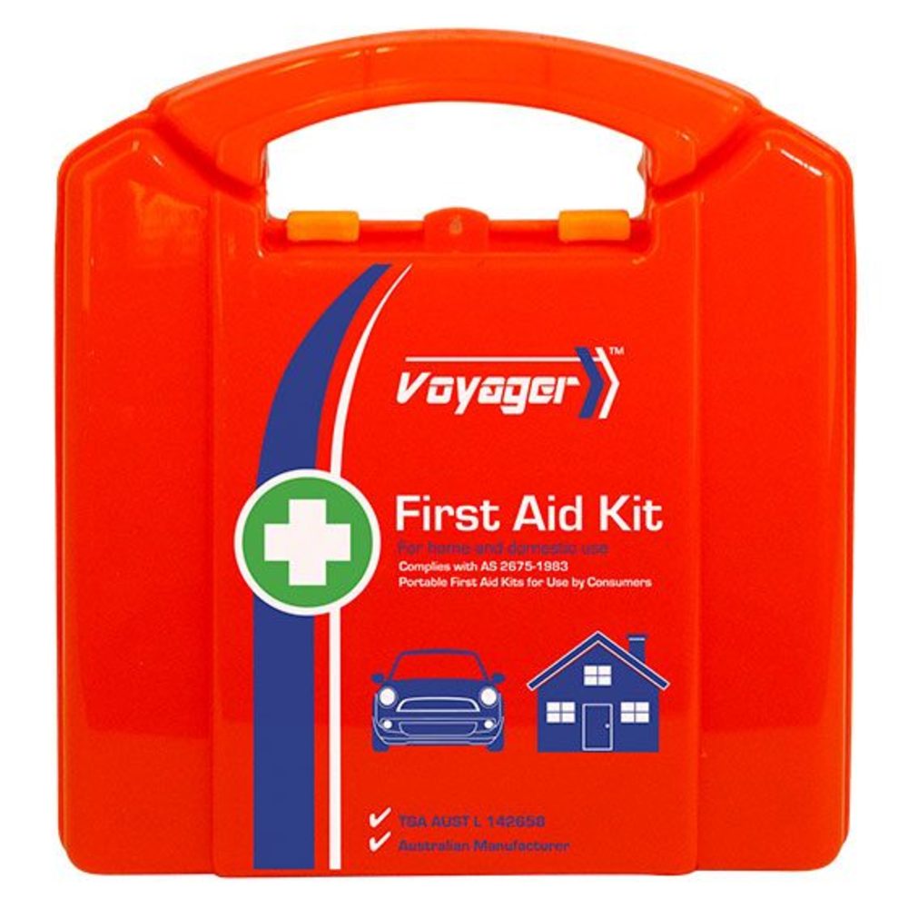 Aerokit Voyager 2 Series Plastic Neat First Aid Kit 17.5 x 7 x 19cm