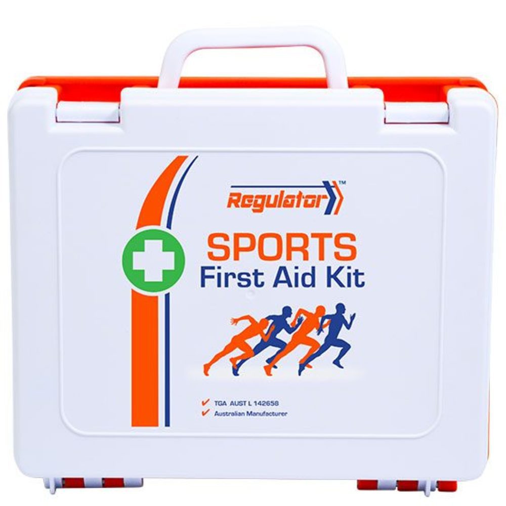 AeroKit Regulator 3 Series Plastic Sports First Aid Kit 23.3 x 26.6 x 9.8cm