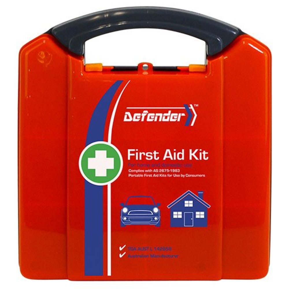 Aerokit Defender 3 Series Plastic Neat First Aid Kit 23 x 9 x 25cm