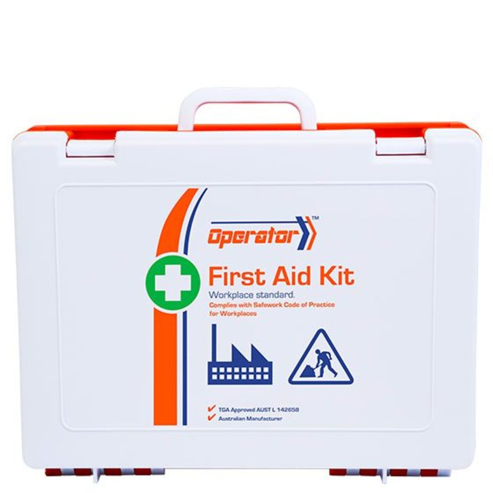 AeroKit Operator 5 Series Plastic Rugged First Aid Kit 34.5 x 10 x 26.5cm