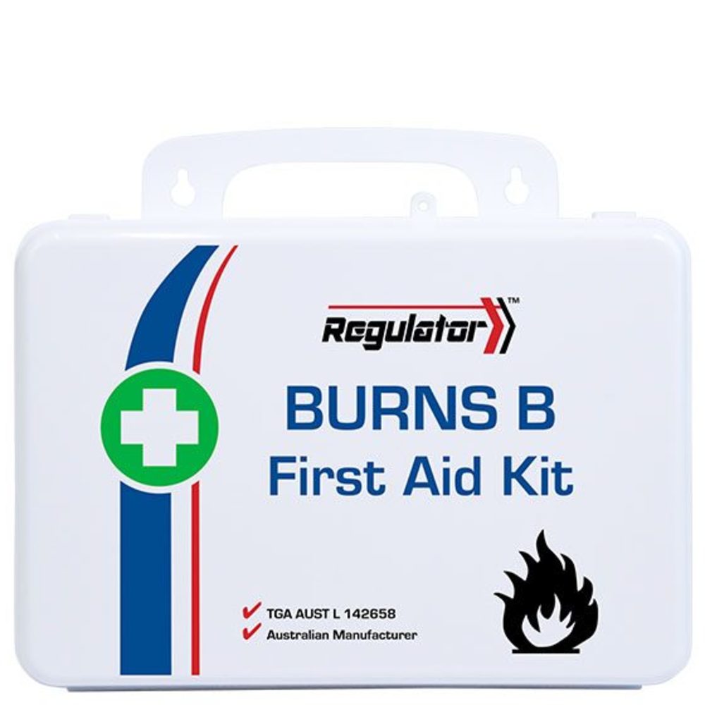 Aerokit Regulator Burns B First Aid Kit 21 x 7.5 x 13cm