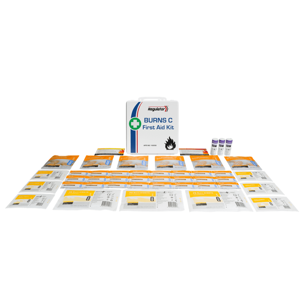 AeroKit Regulator Burns C First Aid Kit 24 x 24 x 7.5cm