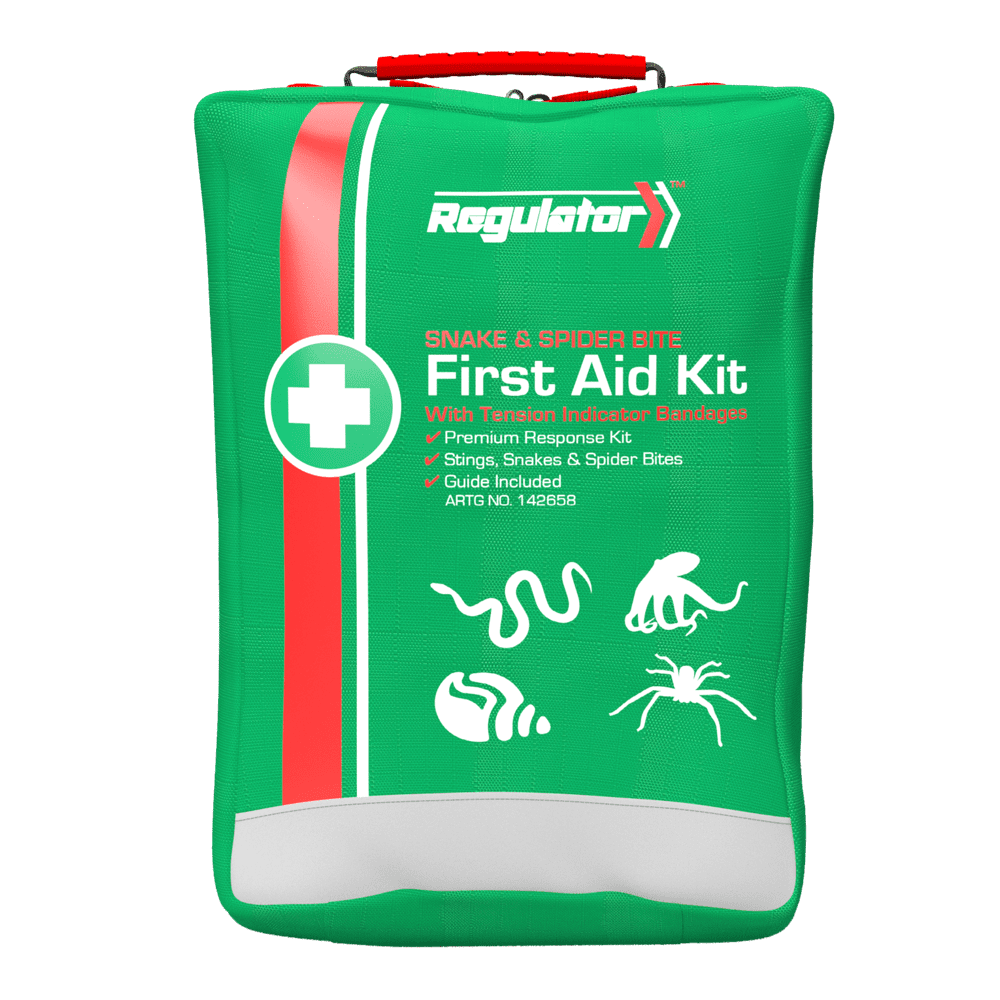 Aerokit Regulator Premium Snake and Spider Bite Kit 19.5 x 13 x 9cm