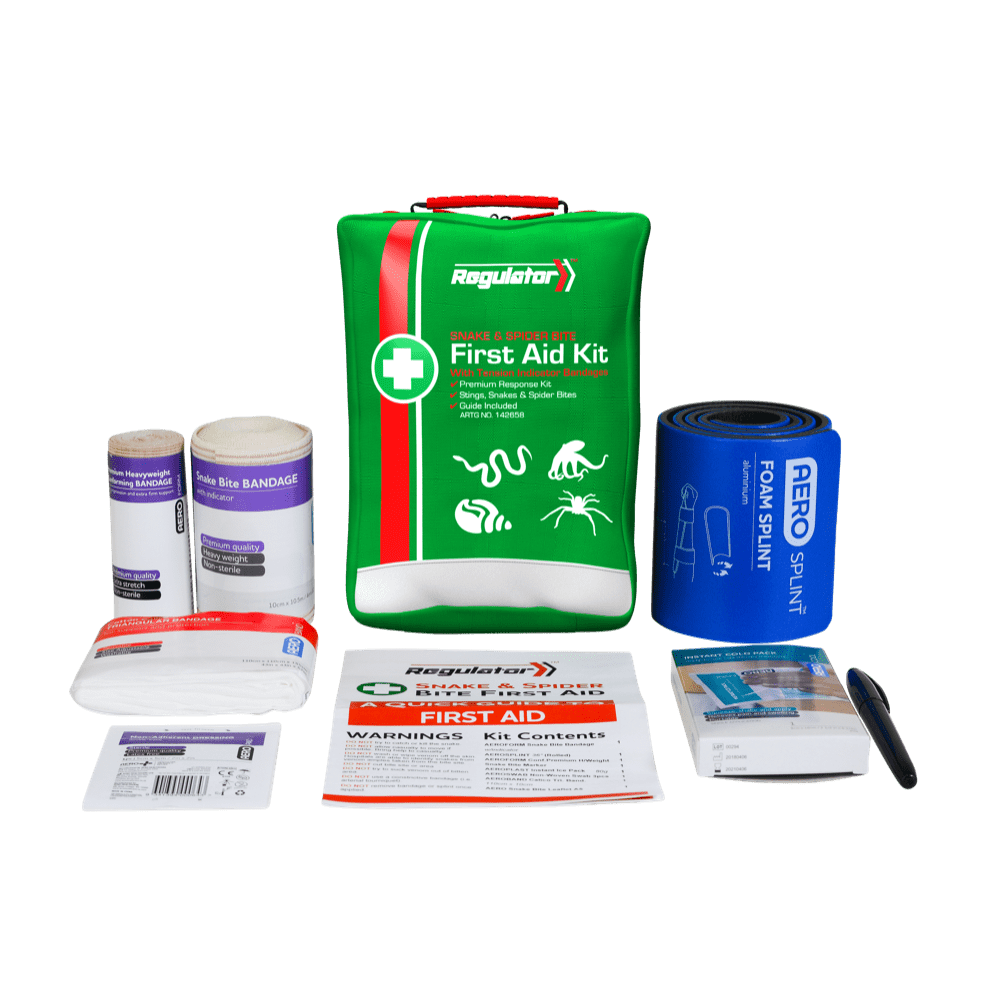 Aerokit Regulator Premium Snake and Spider Bite Kit 19.5 x 13 x 9cm