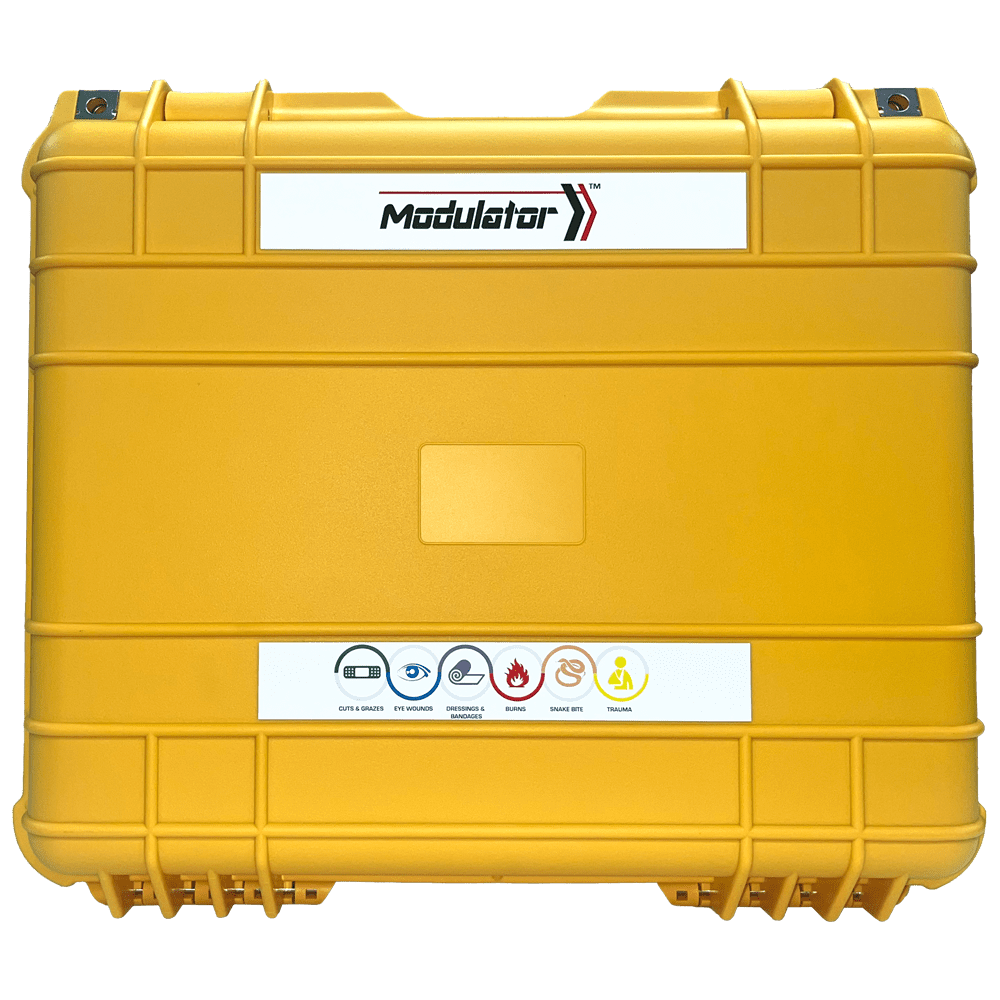 AEROCASE MODULATOR Waterproof Tough First Aid Kit 43 x 38 x 15.4cm