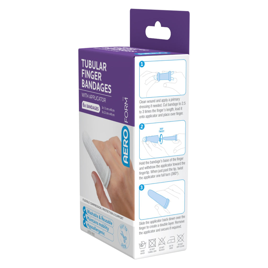 AeroForm Tubular Finger Bandage with Applicator Box 6