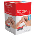 Aeroplast Premium Fabric Large Fingertip 7.5 x 4.5cm Box of 25 Pack of 12