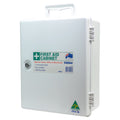 AeroCase Small White Plastic Cabinet with Key Latch 26 x 32 x 14cm