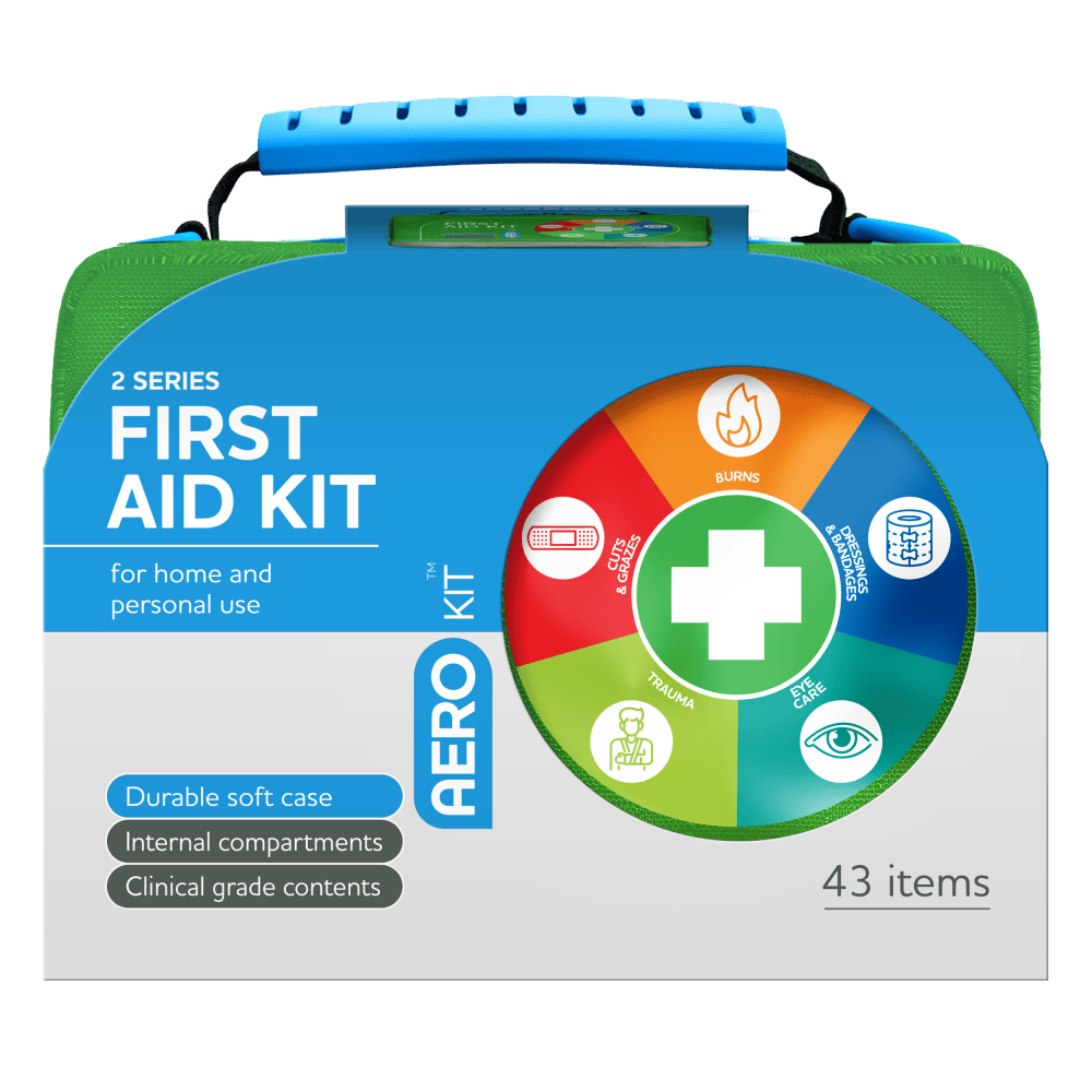 AeroKit 2 Series First Aid Kit Softpack Green