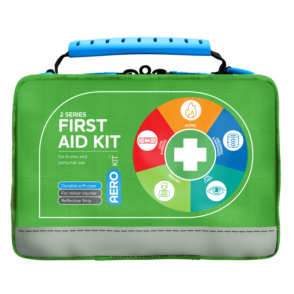 AeroKit 2 Series First Aid Kit Softpack Green