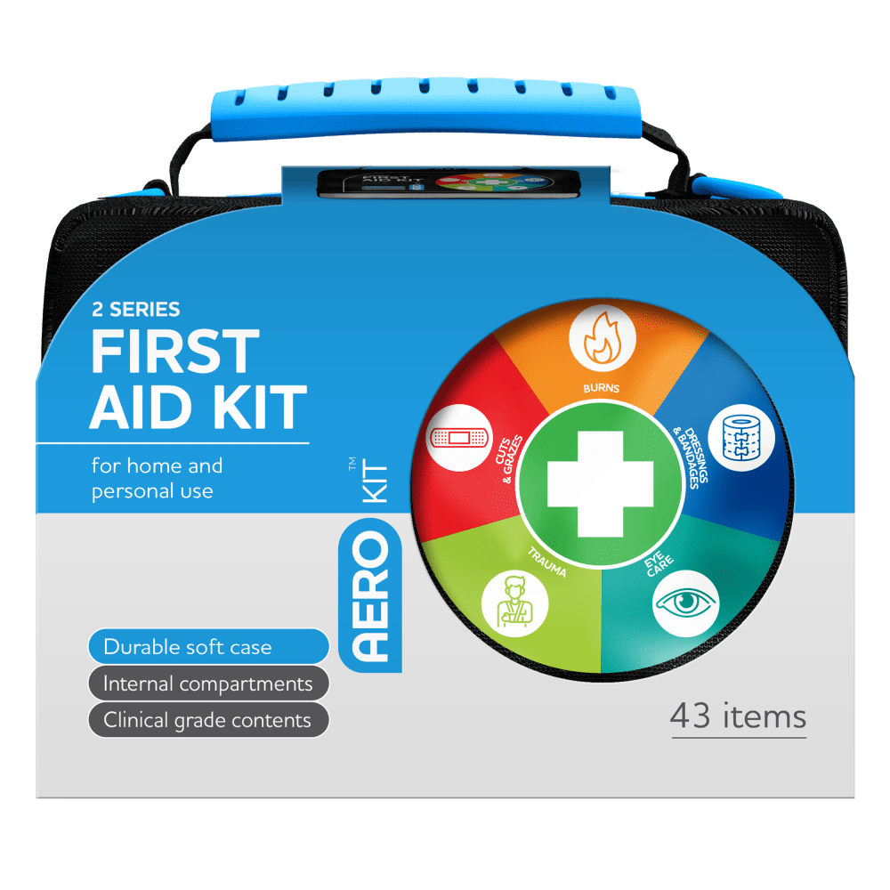 AeroKit 2 Series First Aid Kit Softpack Black