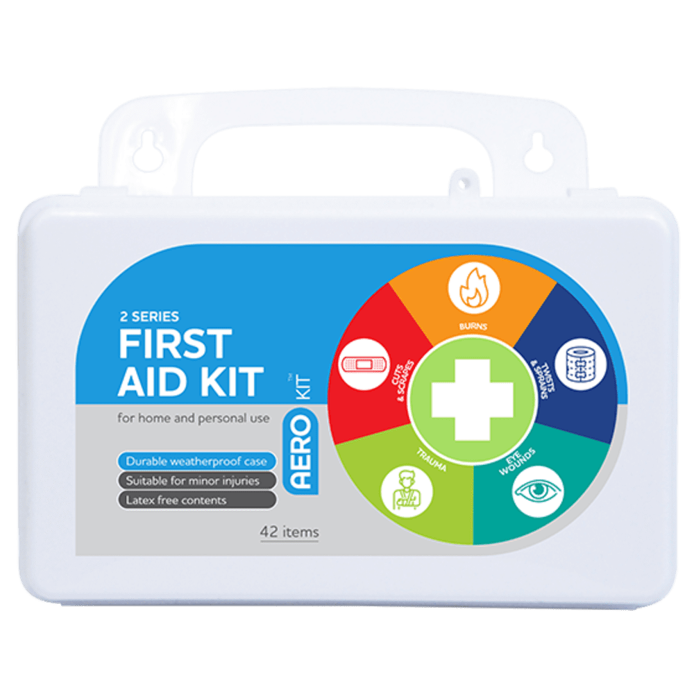 AeroKit 2 Series Plastic Waterproof First Aid Kit 13 x 21 x 7.5cm