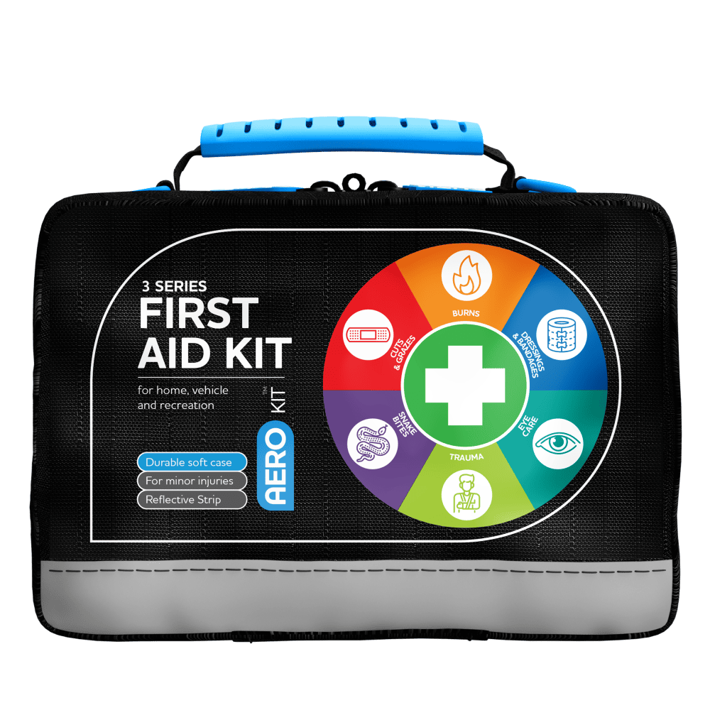AeroKit 3 Series First Aid Kit Softpack Black
