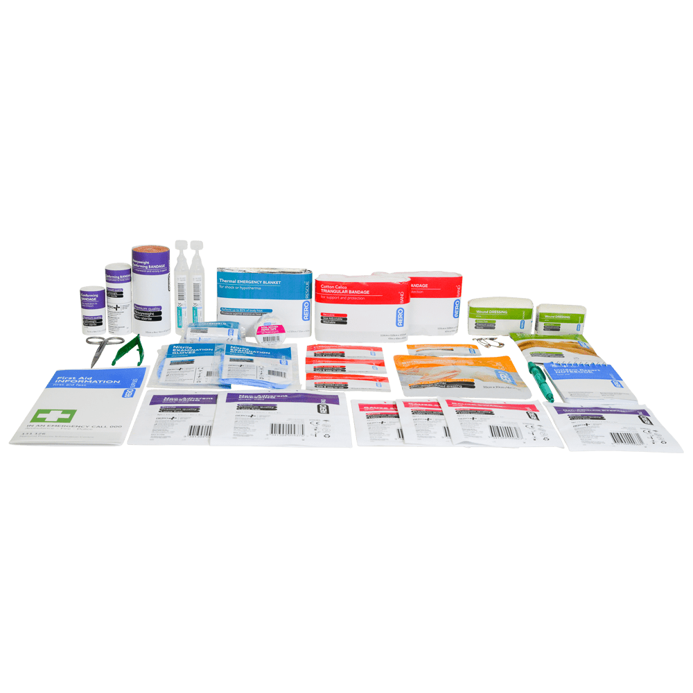 AeroKit 3 Series Plastic Waterproof First Aid Kit 25 x 8 x 17cm