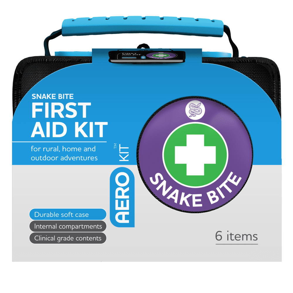 AeroKit Snake Bite First Aid Kit Softpack Black