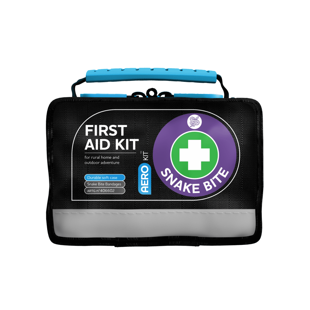 AeroKit Snake Bite First Aid Kit Softpack Black