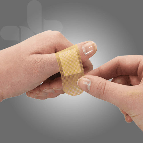 AeroPlast Plastic Standard Strip 7.2 x 1.9cm Bag/500
