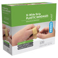 Aeroplast Plastic Extra Wide Strip 7.5 x 2.5cm Box of 100 Pack of 12