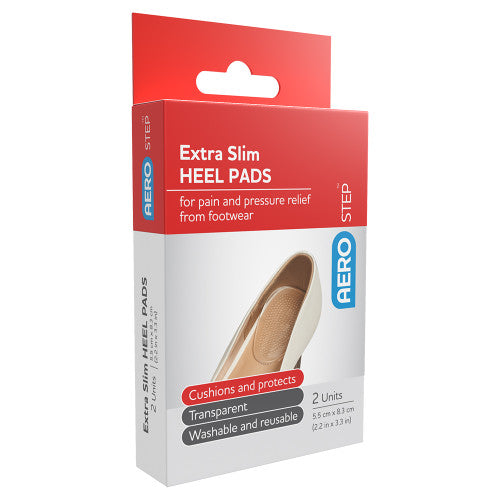AeroStep Extra Slim Heel Pad 55 x 83mm Box/2