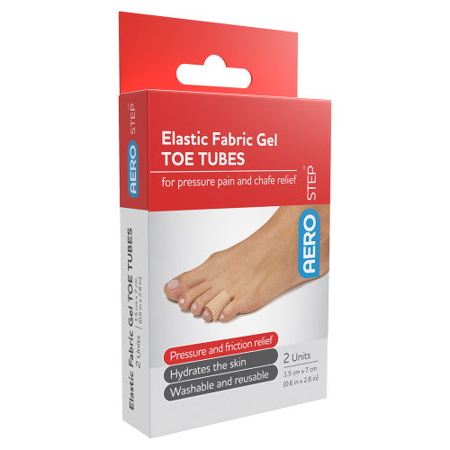 Aerostep General Gel Tube Toe Protector Pack of 2