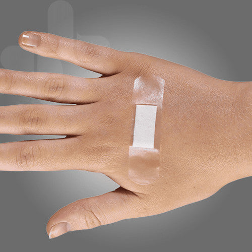 AeroPlast Transparent Standard Strip 7.2 x 1.9cm Box/50