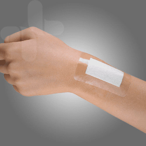 Aeroplast Transparent Large Patch 7.5 x 5cm Box of 10 Pack of 6