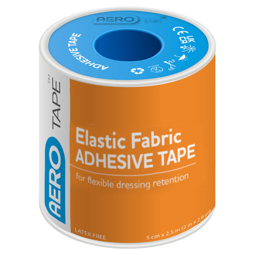 AeroTape Elastic Fabric Adhesive Tape 5cm x 2M