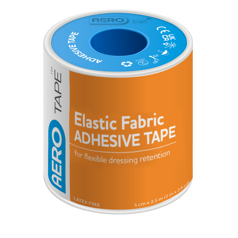 AeroTape Elastic Fabric Adhesive Tape 5cm x 2M