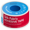 Aerotape Silk Fabric Adhesive Tape 2.5cm x 5m Pack of 6