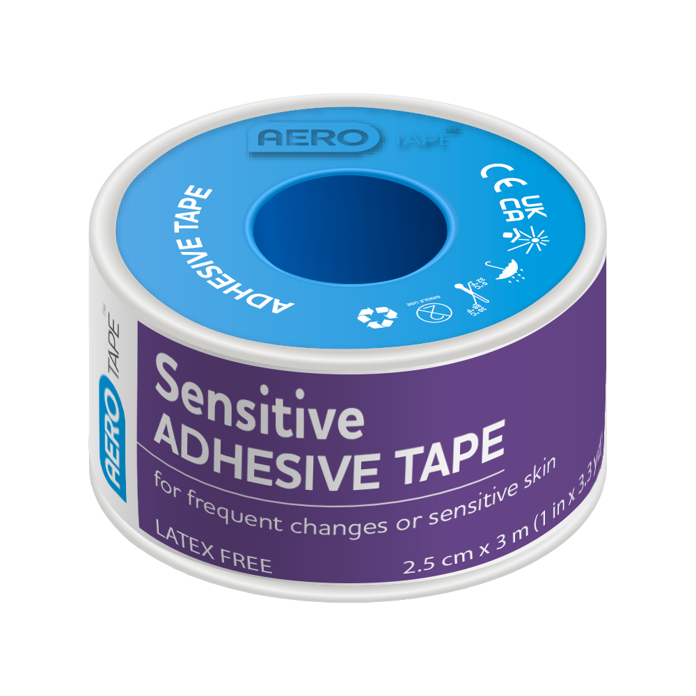 AeroTape Sensitive Silicone Tape 2.5cm x 3M