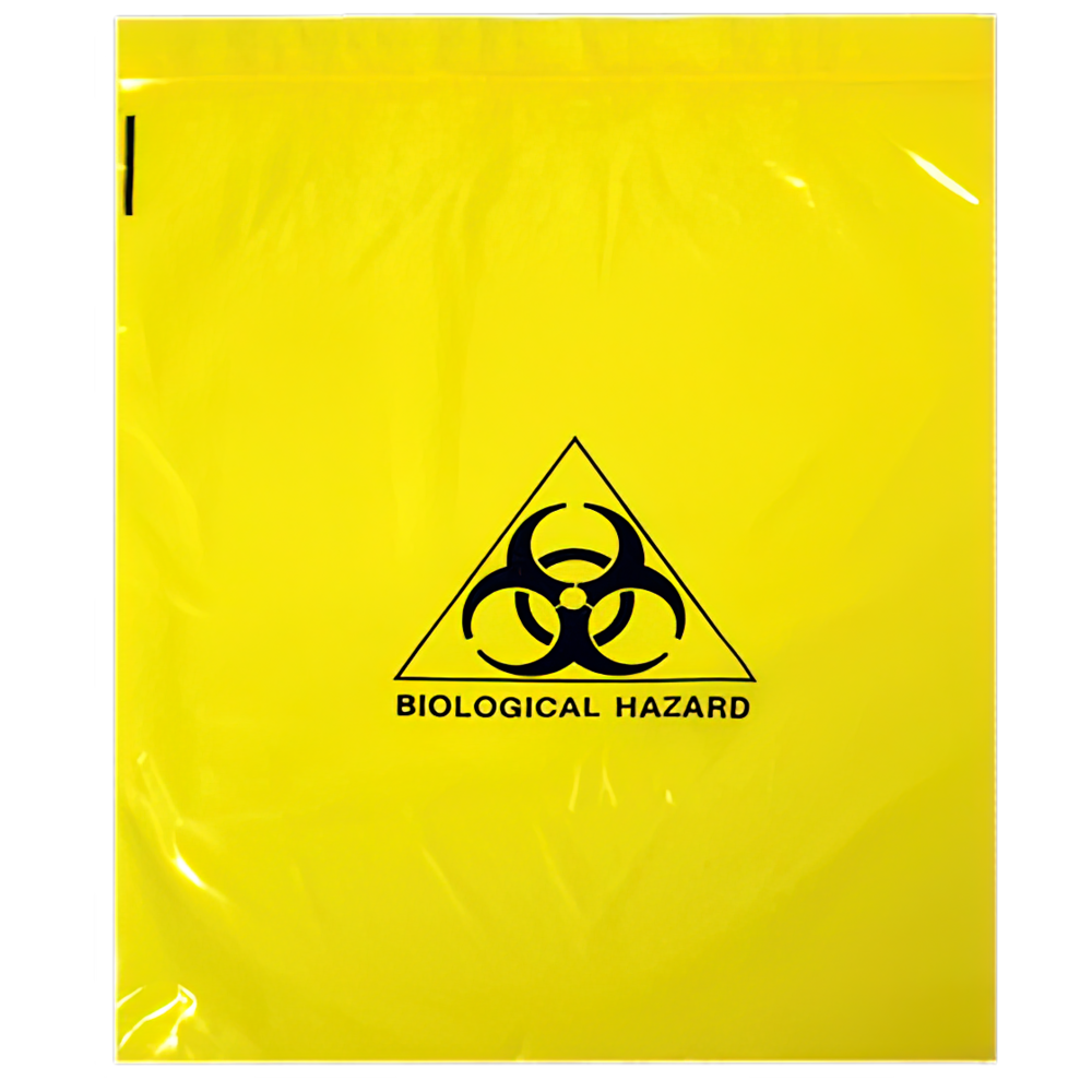 AeroHazard Biohazard Clinical Waste Bag 4L Press Seal