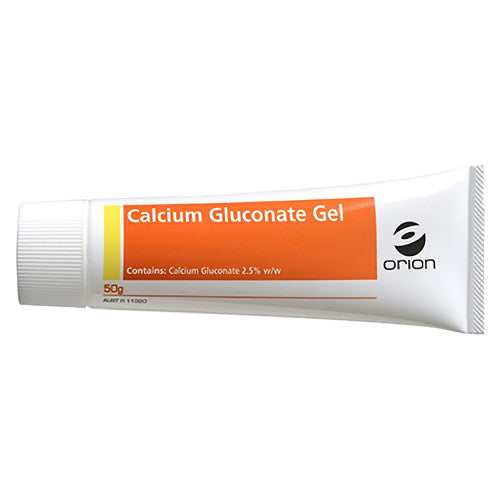 Orion Calcium Gluconate Gel 2.5% Tube 50g