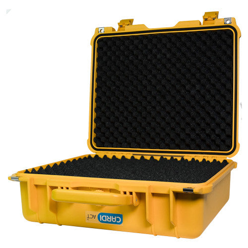 CardiAct Large Waterproof Tough AED Case 43 x 38 x 15.4cm (Yellow)