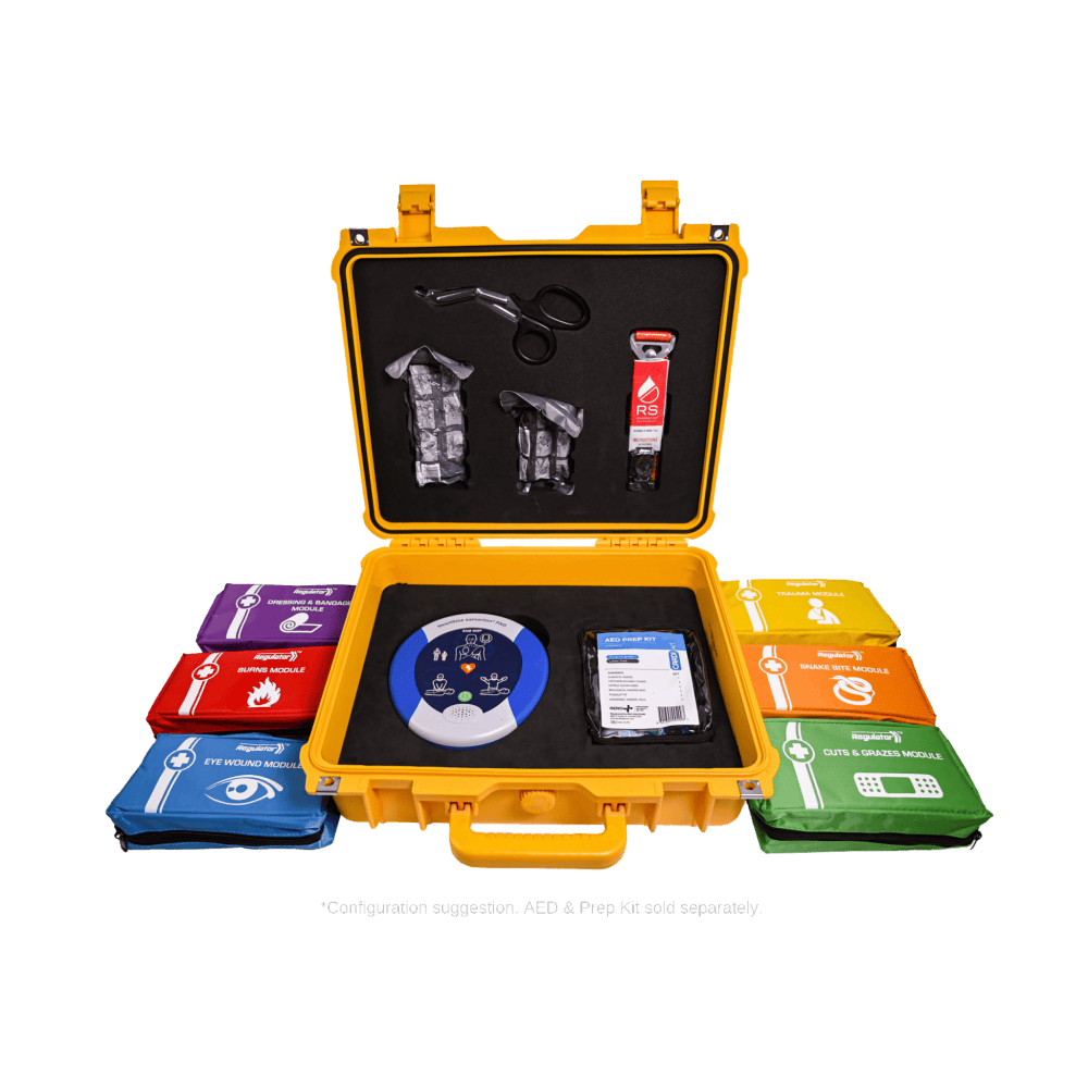 Custom Modulator Extreme Waterproof Tough First Aid and Trauma Kit 43 x 38 x 15.4cm