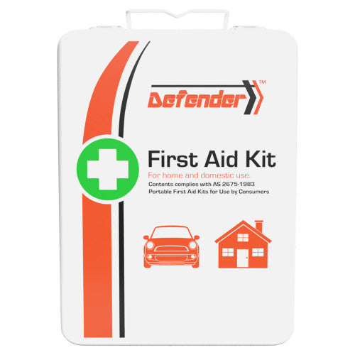 Aero Healthcare Custom 3 Series Metal Tough First Aid Kit 17 x 6.5 x 24cm