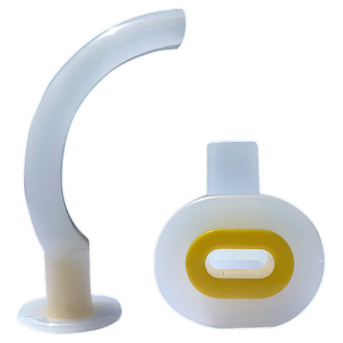 AeroRescue Yellow Adult Sterile Guedel Airway Size 3 (ISO 9.0)