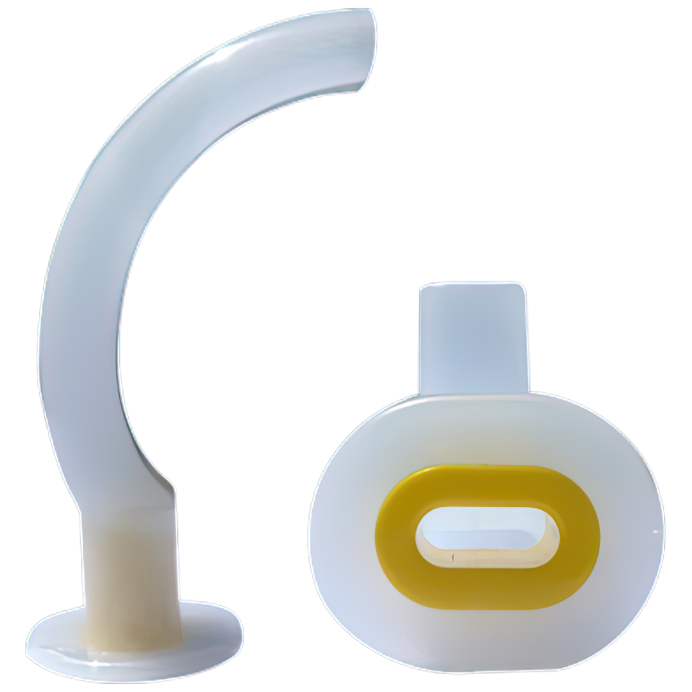 AeroRescue Yellow Adult Sterile Guedel Airway Size 3 (ISO 9.0)
